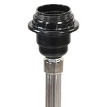 Vloerlamp Driepoot 141 Cm Massief Teakhout Honingbruin En Zwart