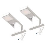 Spiegellamp 2 W Warm Wit 2 St