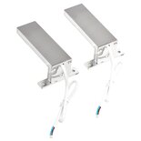Spiegellamp 2 W Warm Wit 2 St