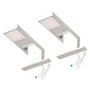 Spiegellamp 2 W Warm Wit 2 St